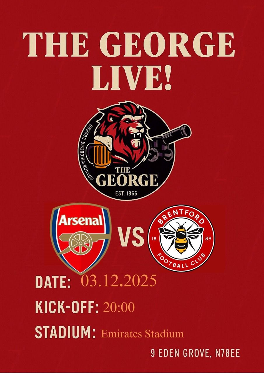 Arsenal v Brentford Screening